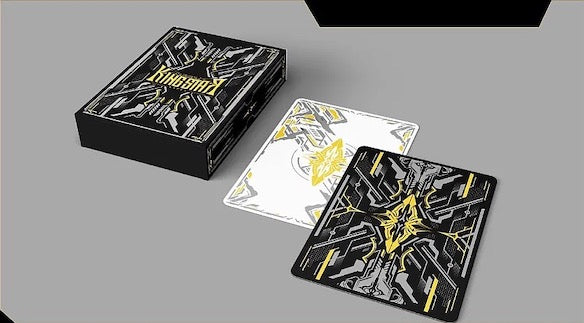 King Star Knights on Debris Black Crystal (Cardistry Deck - No Indexes/Courts)