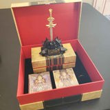 King Star King Arthur Gift Box Set, "Hymns of the Hero King", Two Deck Set + Sword and Stone Die Cast Display Limited to 1288 sets
