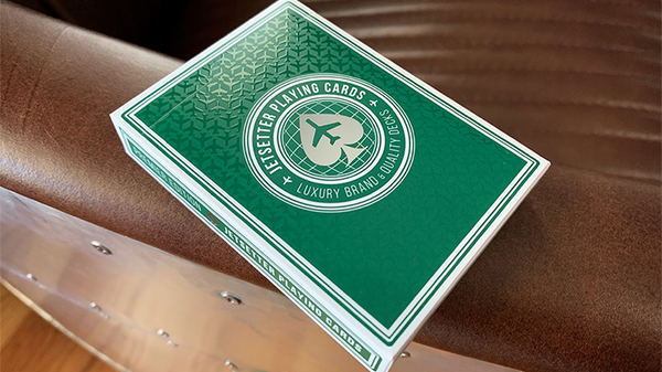 Jetsetter Premier Edition (Green) Playing Cards