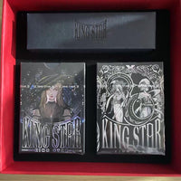 King Star Witch King Box Set Numbered, Limited Edition (xxx/1388) Two Deck set, includes "Hidden" Witch Medea Deck and USB rechargeable UV Torchlight